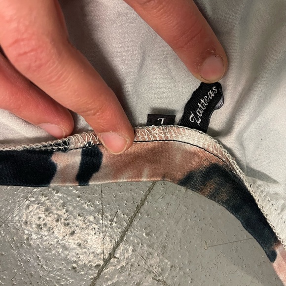 Long Floral Dress Womens Large - Picture 2 of 3